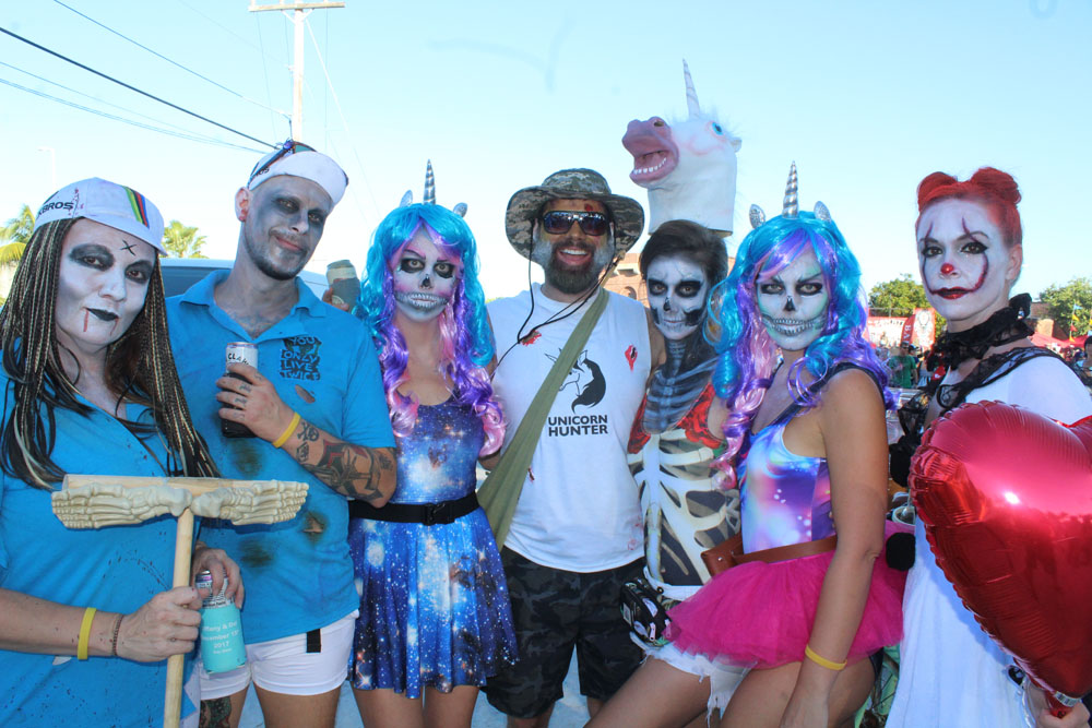 Zombie Bike Ride 2018 photo - Duval Street, Key West